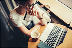 Woman on Laptop